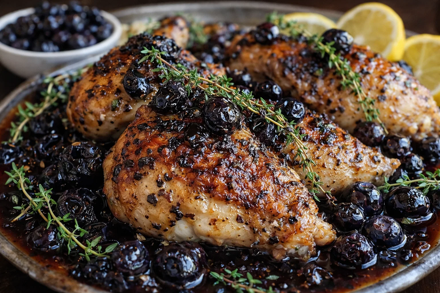 Best-Ever Blueberry Thyme Chicken