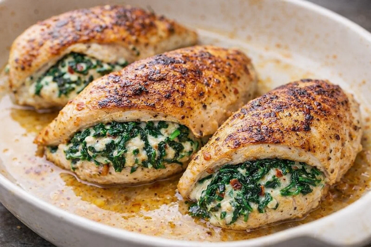Spinach Stuffed Chicken